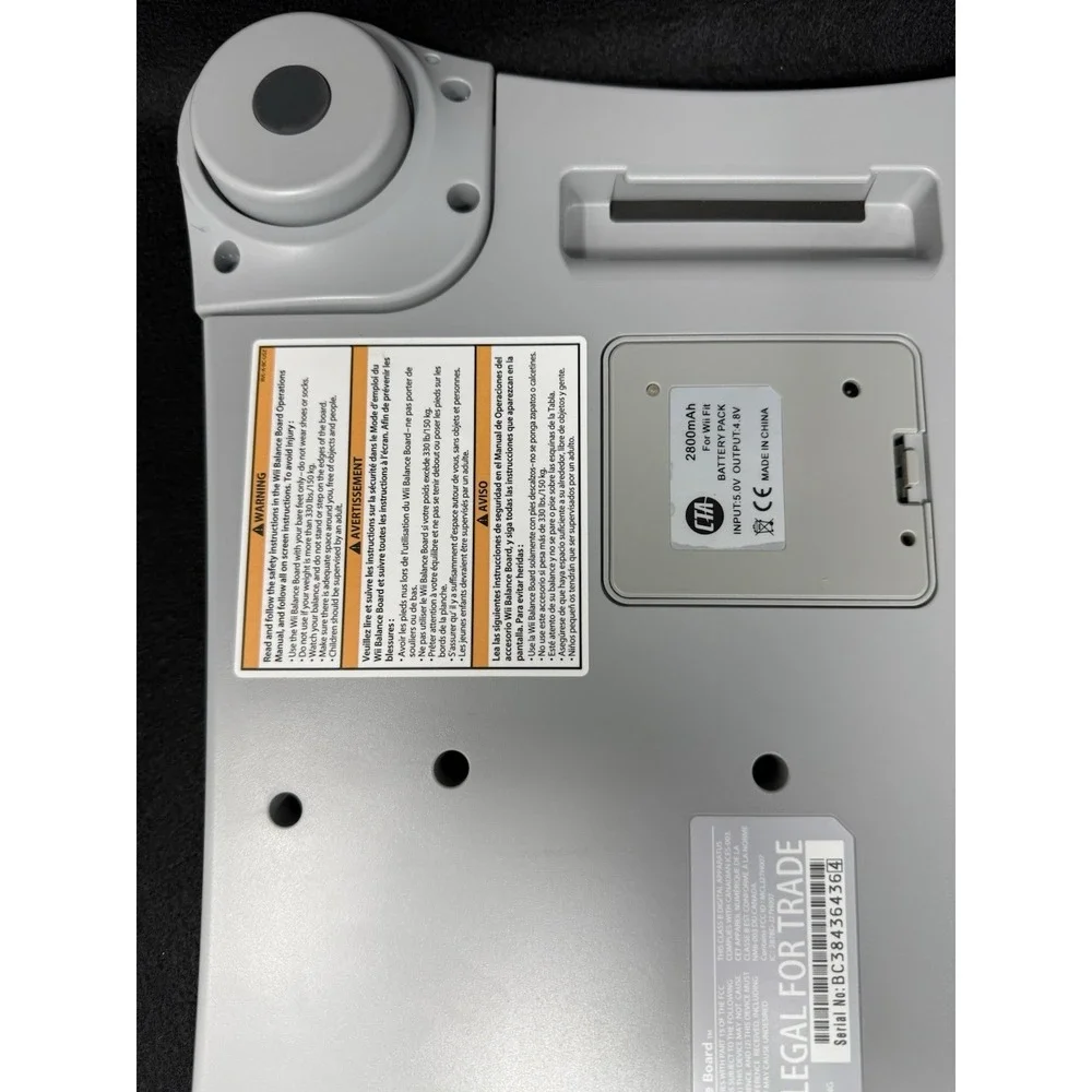 Nintendo Wii Fit Balance Board With Wii Fit Video Game